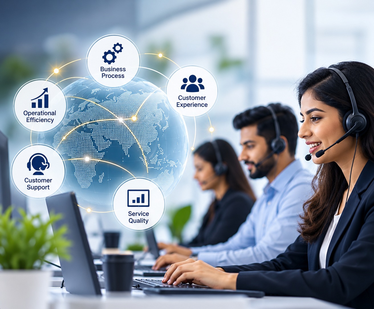 SM CX Solutions team delivering customer experience, business process, customer support and operational efficiency